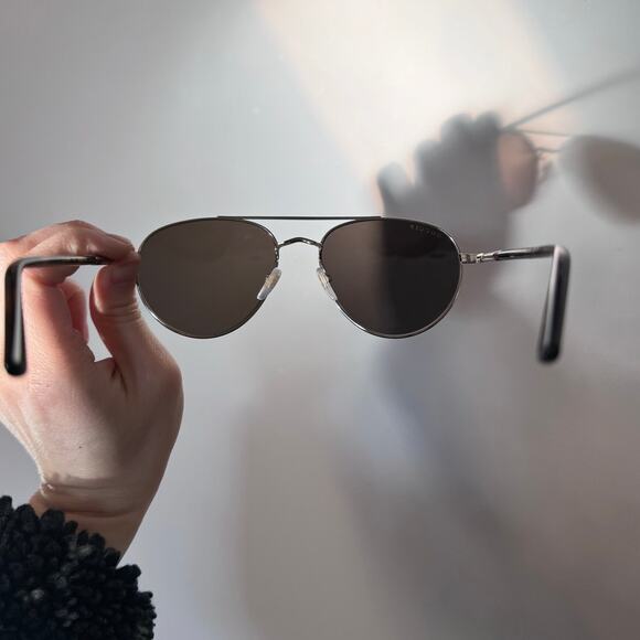 Gucci GG0388S Gold Frame Aviator Sunglasses - 56mm - Picture 4 of 11